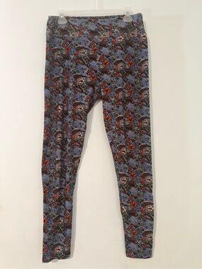 LuLaRoe Floral Print Leggings